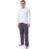 Marvel Comics Miles Morales Spiderman Web Mens' Sleep Lounge Pajama Pants Black - 2 of 4