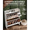 GustoWave Freestanding Slim Shoe Storage Cabinet with 2 Flip Drawers for Entryway Hallway - 4 of 4