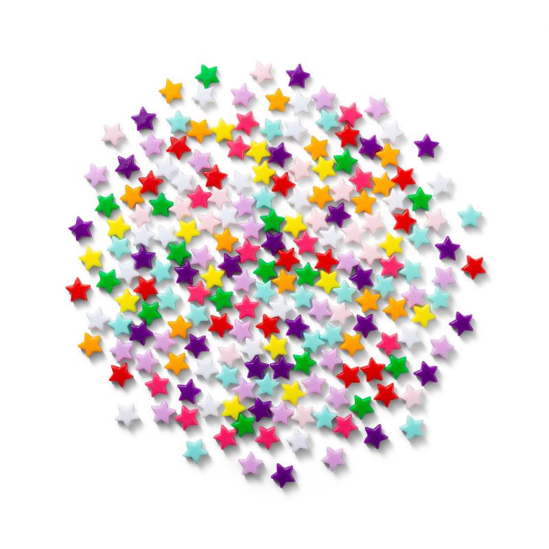 200ct Plastic Star Beads - Mondo Llama&#8482;, 3 of 6