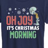 Women's - SpongeBob SquarePants - Oh Joy It's Christmas Morning Short Sleeve Graphic T-Shirt - 2 of 4