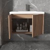 NicBex Floating Bathroom Vanity with Sink,Bathroom Sink Vanity with Soft Close Doors,Modern Bathroom Sink Cabinet for Bathroom,Oak/Walnut - 4 of 4