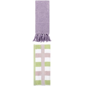 REGALWOVEN 2 Packs Cotton Absorbent Soft Decorative Bathroom Hand Towel for Kitchen - 1 of 4