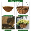 Kitcheniva 12" Coconut Fiber Planter Hanging Basket Liner Replacement - 3 of 3