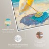 Art Remedy Morning Beach View Colorful Coastal Wall Art Framed - 4 of 4