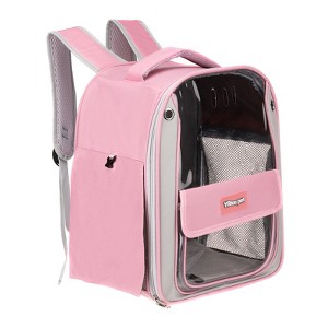 Unique Bargains Pet Portable Travel Backpack Carrier for Small Large Cat Pet Dogs - 1 of 4