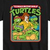 Boys' - Teenage Mutant Ninja Turtles - Retro Group April Short Sleeve Graphic T-Shirt - 2 of 4