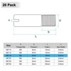 Unique Bargains 304 Stainless Steel Durable Multipurpose Precision Structure Mechanical Fasteners - 3 of 4