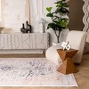 Rug Branch Vintage Traditional Distressed Indoor Soft Area Rug - 2 of 4