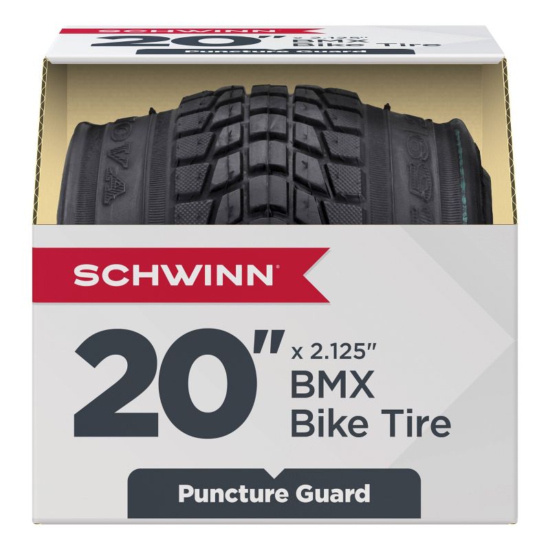 Schwinn 20&#34; BMX Bike Tire - Black, 1 of 12