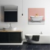 Stupell Industries Orange Cat in Bathtub Canvas Wall Art - 2 of 4