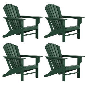 WestinTrends Dylan HDPE Outdoor Patio Adirondack Chair (Set of 4) - 1 of 4