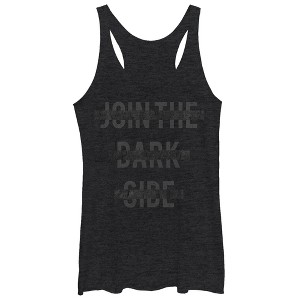 Women's Star Wars Censored Join the Dark Side Racerback Tank Top - 1 of 3