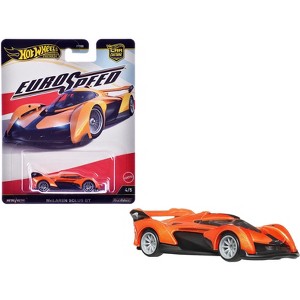 McLaren Solus GT Orange Metallic "Euro Speed" Series Diecast Model Car by Hot Wheels - 1 of 4