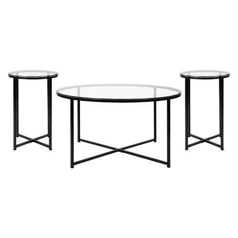 Target glass cheap end tables