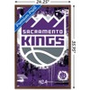 Trends International NBA Sacramento Kings - Maximalist Logo 23 Framed Wall Poster Prints - 3 of 4