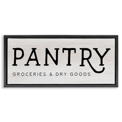 Stupell Industries Rustic Pantry Groceries Sign, 31" x 14"