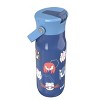 Zak Designs 20oz Stainless Steel Vacuum Insulated Kids' Water Bottle - 3 of 4