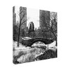Trademark Fine Art - Philippe Hugonnard 'Gapstow Bridge Central Park' Matted Framed Art - 3 of 4