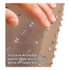 ES Robbins EverLife Light Use Chair Mat for Flat to Low Pile Carpet, Rectangular with Lip, 45 x 53, Clear - 2 of 4