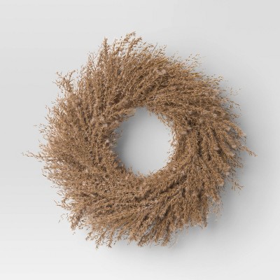 Pampas Preserved Wreath - Threshold™