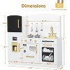 Wooden Play Kitchen Set for Kids with Ice Maker, Sink, Microwave, Dishwasher & Accessories – Educational Role Play Toy for Toddlers Ages 3+ - 3 of 4