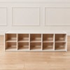 ECR4Kids Streamline 10 Cubby Tray Storage Cabinet, 2x5 - 4 of 4
