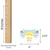 Big Dot of Happiness You Are My Sunshine - Diaper Shaped Raffle Ticket Inserts - Baby Shower Activities - Diaper Raffle Game - Set of 24 - 3 of 4