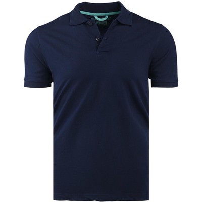 Marquis Men's Navy Blue Slim Fit Jersey Polo Shirt, Size - XX Large