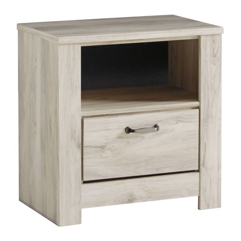 Bellaby One Drawer Nightstand White - Signature Design by Ashley, 1 of 9