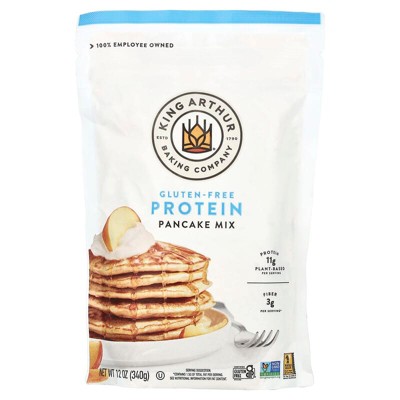 King Arthur Baking Company, Gluten-Free Protein Pancake Mix, 12 oz