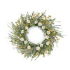 Mixed Daisy and Lavender Floral Wreath 22"D - 3 of 3