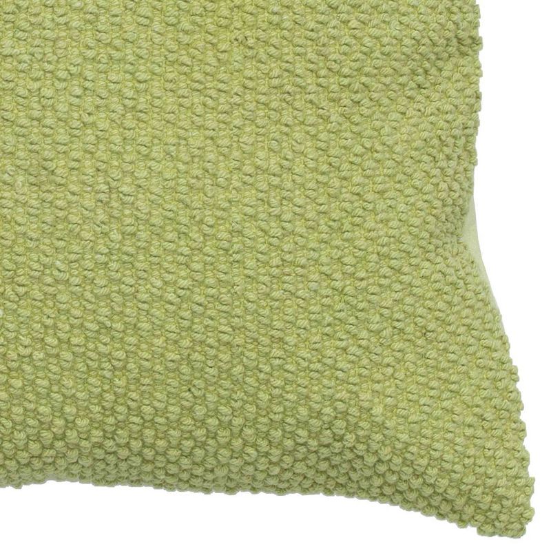 20"x20" Oversize Poly Filled Solid Square Throw Pillow - Rizzy Home, 4 of 5