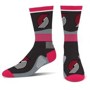 NBA Portland Trail Blazers Large Crew Socks - 1 of 3