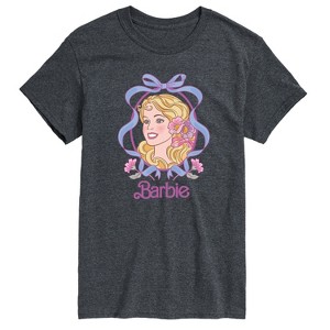 Men's - Barbie - Coquette Floral Bow Short Sleeve Graphic T-Shirt - 1 of 4