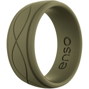 Enso Rings Men's Infinity Series Silicone Ring - 1 of 3