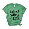 Simply Sage Market Women's Mom Wife Witch Cursive Short Sleeve Graphic Tee - 2 of 4