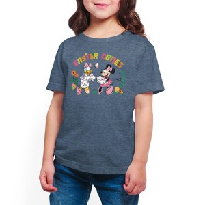 Girls' - Disney - Easter Cuties Short Sleeve Graphic T-Shirt - 1 of 3