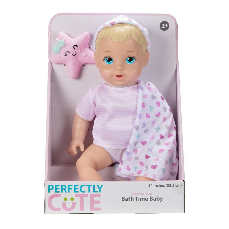 Perfectly Cute Bathtime Baby Doll - Blonde Hair, 3 of 8