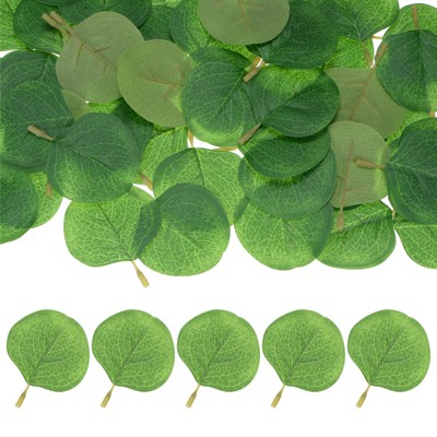 Unique Bargains Durable Multipurpose Decorative Artificial Eucalyptus Petals 50 Pcs