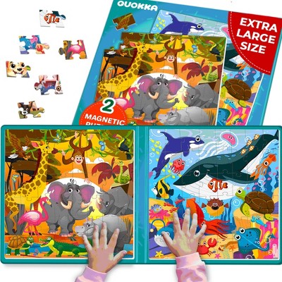 QUOKKA Magnetic Book Puzzles 48 Pieces