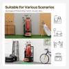 MOEPISY Golf Bag Organizer Rack with Wheels, Golf Storage Organizer for Garage - 4 of 4