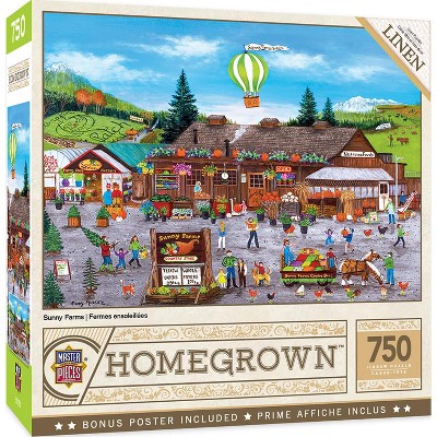 Masterpieces Inc Sunny Farms 750 Piece Jigsaw Puzzle : Target