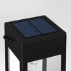2pk Window Vintage Bulb Clip Solar Lights Black - Threshold™ - image 4 of 4