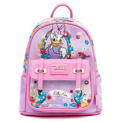 Daisy Duck WondaPop 11" Vegan Leather Fashion Mini Backpack