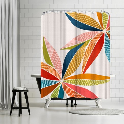 Americanflat Multicolorful By Modern, Tropical Shower Curtains Target