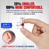 MEDca Premium Digital Hearing Aids for Seniors, Invisible in Canal (CIC) In, Ear Mini Sound Enhancer Set, Near, Invisible, Noise Cancelling - 2 of 4