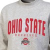 NCAA Ohio State Buckeyes Women's Mock Neck Sweatshirt - 3 of 3
