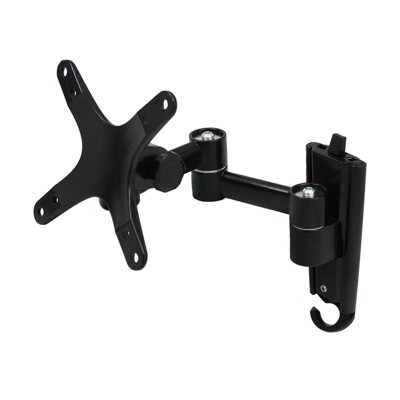 MegaMounts Full Motion, Tilt and Swivel Single Stud Wall Mount for 13 - 30 Inch Displays