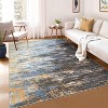 Modern Abstract Rug, Large Washable Low-Pile Non-Slip Carpet for Living Room, Bedroom, Indoor Floor Mat - 2 of 4