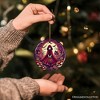Mysterious Red Riding Hood in the Woods Ornament, Halloween Tree Decor| OrnamentallyYou - 4 of 4